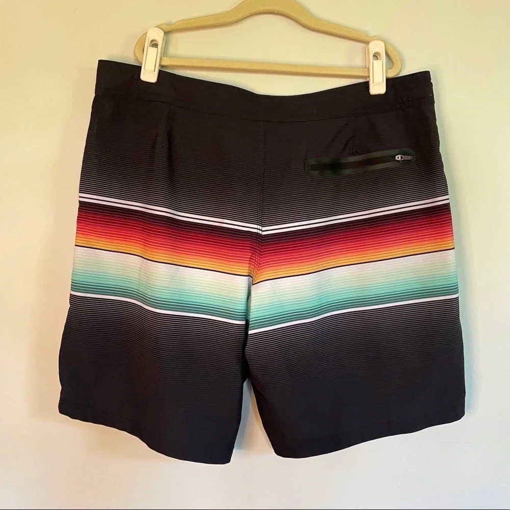 NWOT Surfer Supplies Men’s Boardshorts Sz 34” waist, 9” inseam lined shorts